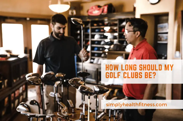 Golf clubs length