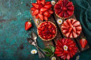 Vegan Strawberry Tartlets