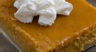 Pumpkin Pie Bar Recipe Vegan