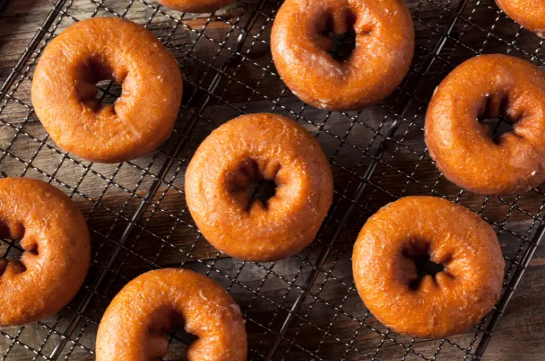 pumpkin protein donuts