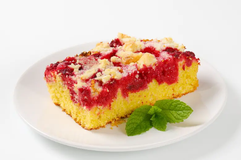 lemon raspberry cake vegan
