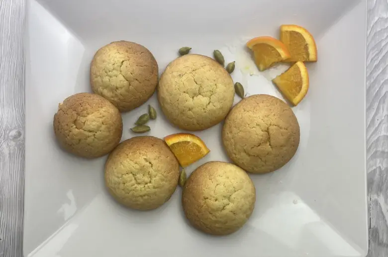 Orange Cardamom Cookies